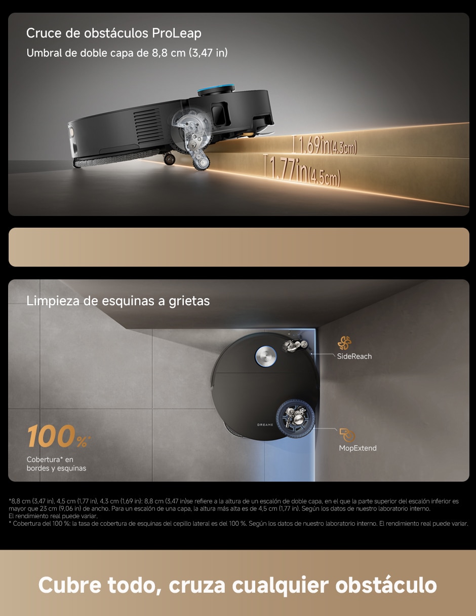Aspiradora robot Dreame X60 Ultra RLX92DE